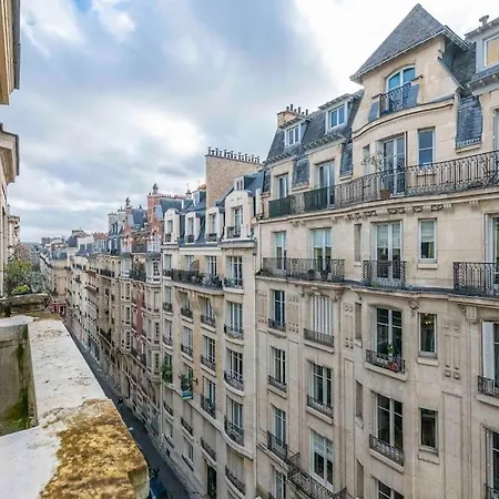 Le Luxe Abordable - 1 - Double - 4 Personnes - Vue Sur Rue パリ